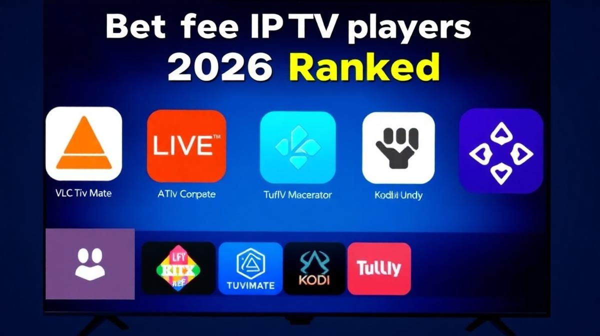 Best Free IPTV Players 2026: Top 10 Ranked